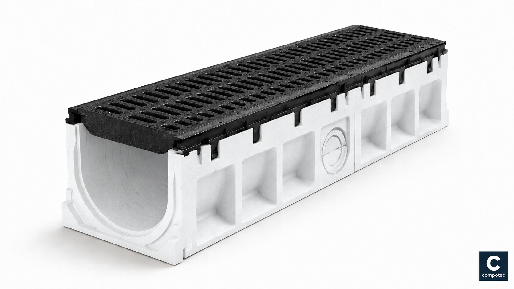 Compotec DD 401-80 — Döküm Izgaralı Polimer Kanallar | Compotec